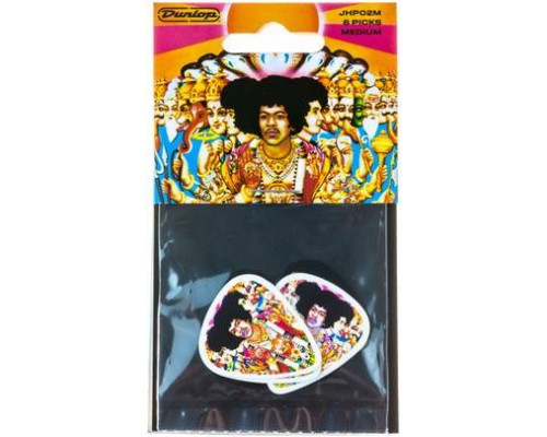 DUNLOP HENDRIX BOLD AS LOVE- упак. 6 шт - Набор медиаторов