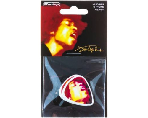 DUNLOP HENDRIX ELECTRIC LADYLAND- упак. 6 шт - Набор медиаторов