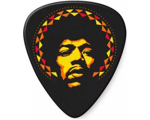 DUNLOP HENDRIX AURA MANDALA- упак. 6 шт - Набор медиаторов