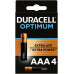 DURACELL LR03-4BL Optimum уп 4 шт - Батарейка тип AAA