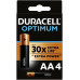 DURACELL LR6-4BL Optimum уп 4 шт - Батарейка тип AA