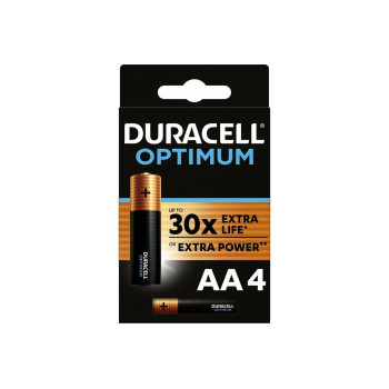 DURACELL LR6-4BL Optimum уп 4 шт - Батарейка тип AA DURACELL LR6-4BL Optimum уп 4 шт - Батарейка тип AA