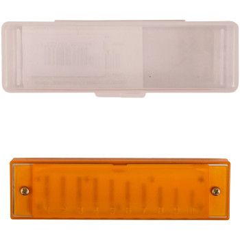 BEE DF10A-3 ORANGE - Губная гармоника диатоническая BEE DF10A-3 ORANGE - Губная гармоника диатоническая