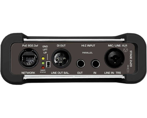 CREST AUDIO Stage 2x2D Ди-бокс Dante/AES67 - Директ-бокс