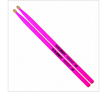 KALEDIN DRUMSTICKS 5B флуорисцентные - Барабанные палочки граб