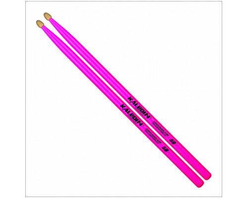 KALEDIN DRUMSTICKS 5B флуорисцентные - Барабанные палочки граб