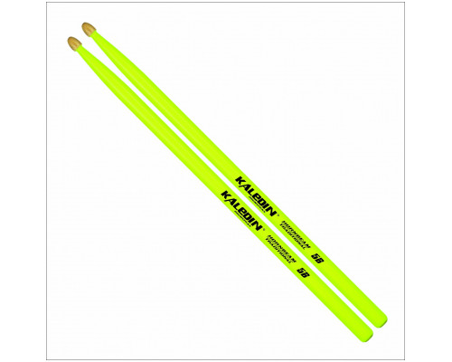 KALEDIN DRUMSTICKS 5B флуорисцентные - Барабанные палочки граб
