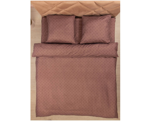 PANACOTTI Elegant Line Dark Brown - Комплект постельного белья 1 спальный