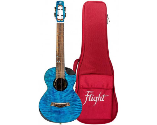 FLIGHT COMET TENOR EQ-A Blue - Укулеле тенор
