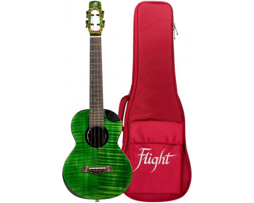 FLIGHT COMET TENOR EQ-A Green - Укулеле тенор
