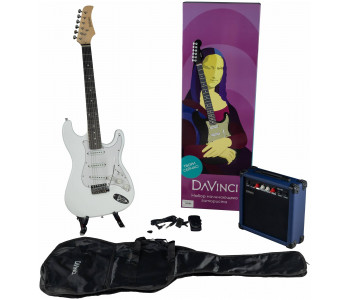 DAVINCI SET-100 WH - Электрогитара в наборе