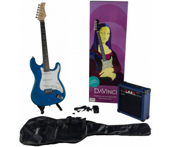 DAVINCI SET-100 BL - Электрогитара в наборе