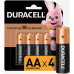 DURACELL LR6-4BL уп 4 шт - Батарейка тип AA