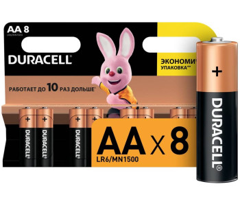DURACELL LR6 BASIC NEW уп 8 шт - Батарейка тип AA DURACELL LR6 BASIC NEW уп 8 шт - Батарейка тип AA