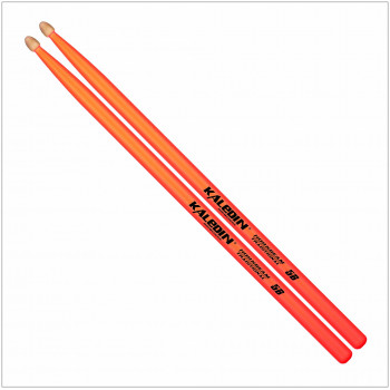 KALEDIN DRUMSTICKS 5B флуорисцентные - Барабанные палочки граб
