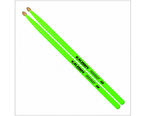 KALEDIN DRUMSTICKS 5B флуорисцентные - Барабанные палочки граб