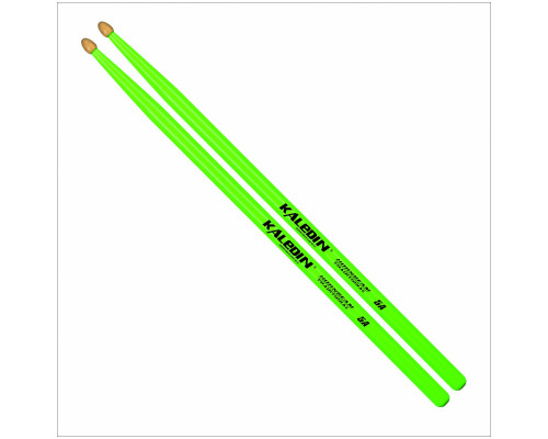 KALEDIN DRUMSTICKS 5A флуорисцентные - Барабанные палочки граб