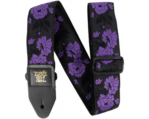 ERNIE BALL 5359 Jacquard Lavender Rose - Ремень для гитары