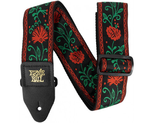 ERNIE BALL 5361 Jacquard Western Rose - Ремень для гитары
