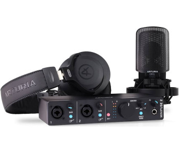 ARTURIA MiniFuse Recording Pack Black - Звуковая карта