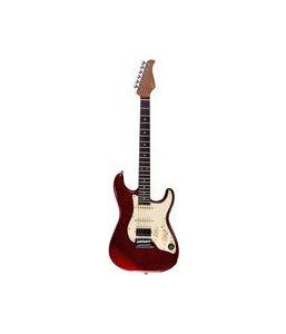 MOOER GTRS S800 Red Электрогитара со встроенным процессором, HSS, палисандр,...