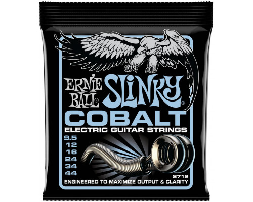 ERNIE BALL 2712 Cobalt Slinky Primo 9.5-44 - Струны для электрогитары