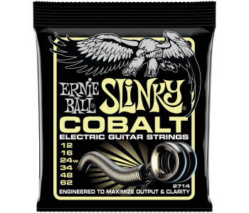 ERNIE BALL 2714 Cobalt Slinky Mammoth 12-62 - Струны для электрогитары