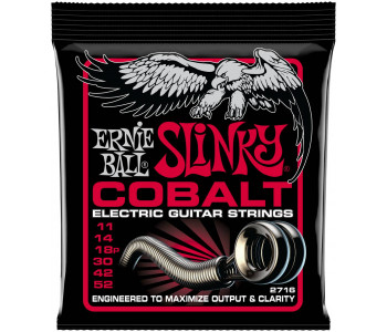 ERNIE BALL 2716 Cobalt Slinky Burly 11-52 - Струны для электрогитары
