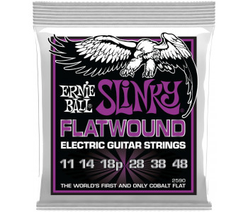 ERNIE BALL 2590 Slinky Flatwound Power 11-48 - Струны для электрогитары