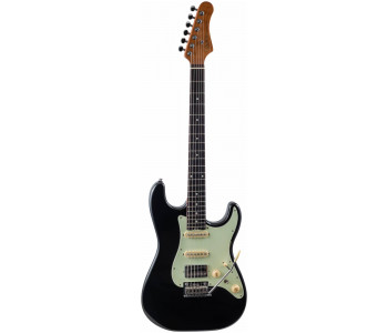 CRAFTER Charlotte (Silhouette) VVS RS Cosmic Black - Электрогитара
