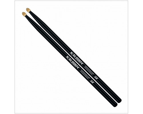 KALEDIN DRUMSTICKS 5B черные - Барабанные палочки граб