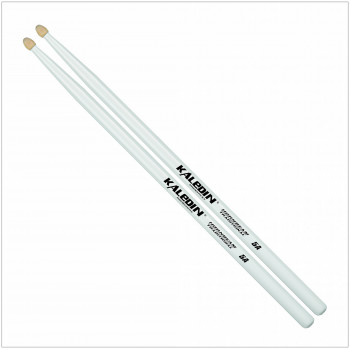 KALEDIN DRUMSTICKS 5A белые - Барабанные палочки граб