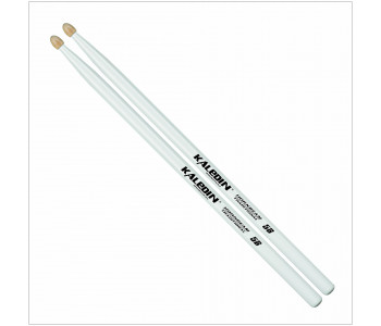 KALEDIN DRUMSTICKS 5B белые - Барабанные палочки граб