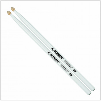 KALEDIN DRUMSTICKS 5B белые - Барабанные палочки граб