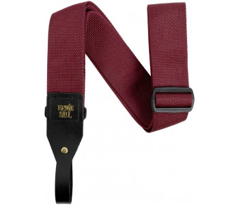 ERNIE BALL 5367 PolyPro Acoustic Burgundy - Ремень для гитары