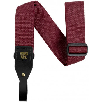 ERNIE BALL 5367 PolyPro Acoustic Burgundy - Ремень для гитары