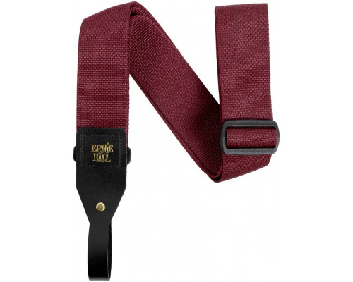 ERNIE BALL 5367 PolyPro Acoustic Burgundy - Ремень для гитары