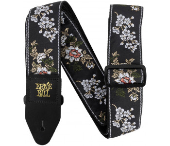 ERNIE BALL 5362 Jacquard White Blossom - Ремень для гитары