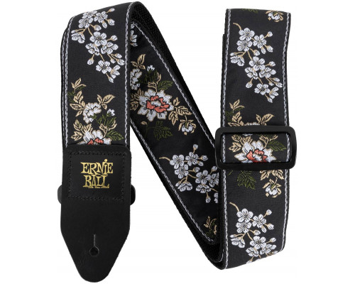 ERNIE BALL 5362 Jacquard White Blossom - Ремень для гитары