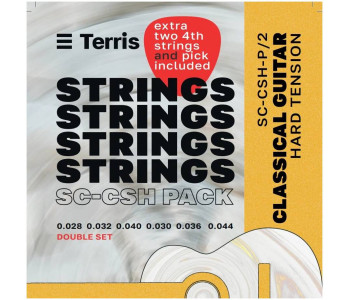 TERRIS SC-CSH-Pack/2 - Струны для классической гитары