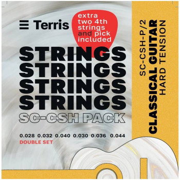 TERRIS SC-CSH-Pack/2 - Струны для классической гитары