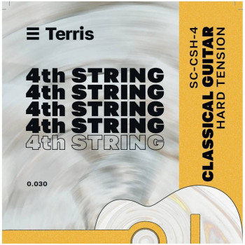 TERRIS SC-CSH-4 - Струна одиночная для классической гитары