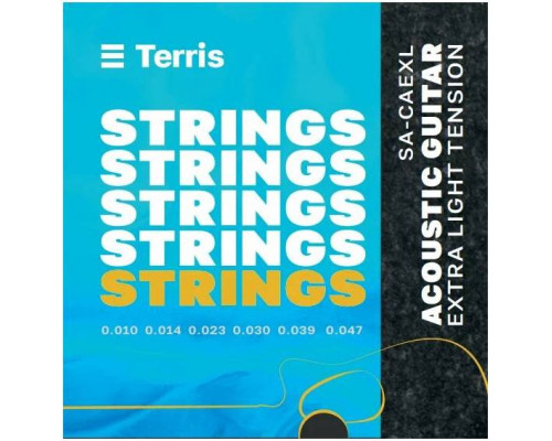 TERRIS SA-CAE XL - Струны для акустической гитары