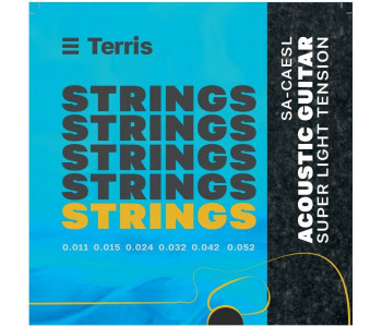 TERRIS SA-CAE SL - Струны для акустической гитары