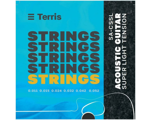 TERRIS SA-CSSL - Струны для акустической гитары