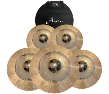 AISEN B20 HYBRID CYMBAL PACK набор тарелок (14,16,18,20) + чехол для тарелок