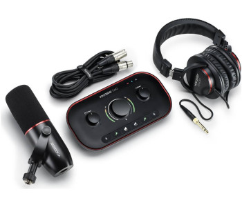 FOCUSRITE Vocaster Two Studio Podcast Set - комплект (Vocaster Two, наушники,...