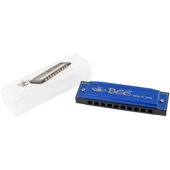 BEE DF10A-1 BLUE - Губная гармоника диатоническая