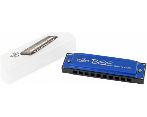 BEE DF10A-1 BLUE - Губная гармоника диатоническая