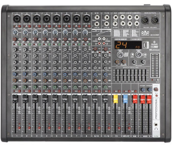 SVS AUDIOTECHNIK AM-12 COMP Микшерный пульт аналоговый, 12-канальный, 24...